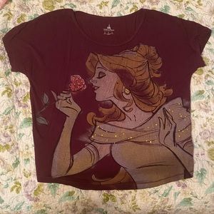 Disney Parks Princess Fashion Tee Belle Beauty and the Beast